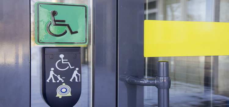 automatic handicap door opener in Pleasure Point